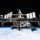 The ISS as it appeared in November 2022.